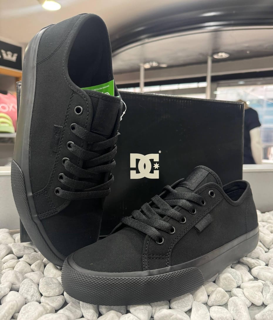 ZAPATOS DC SHOES MODELO MANUAL BLK