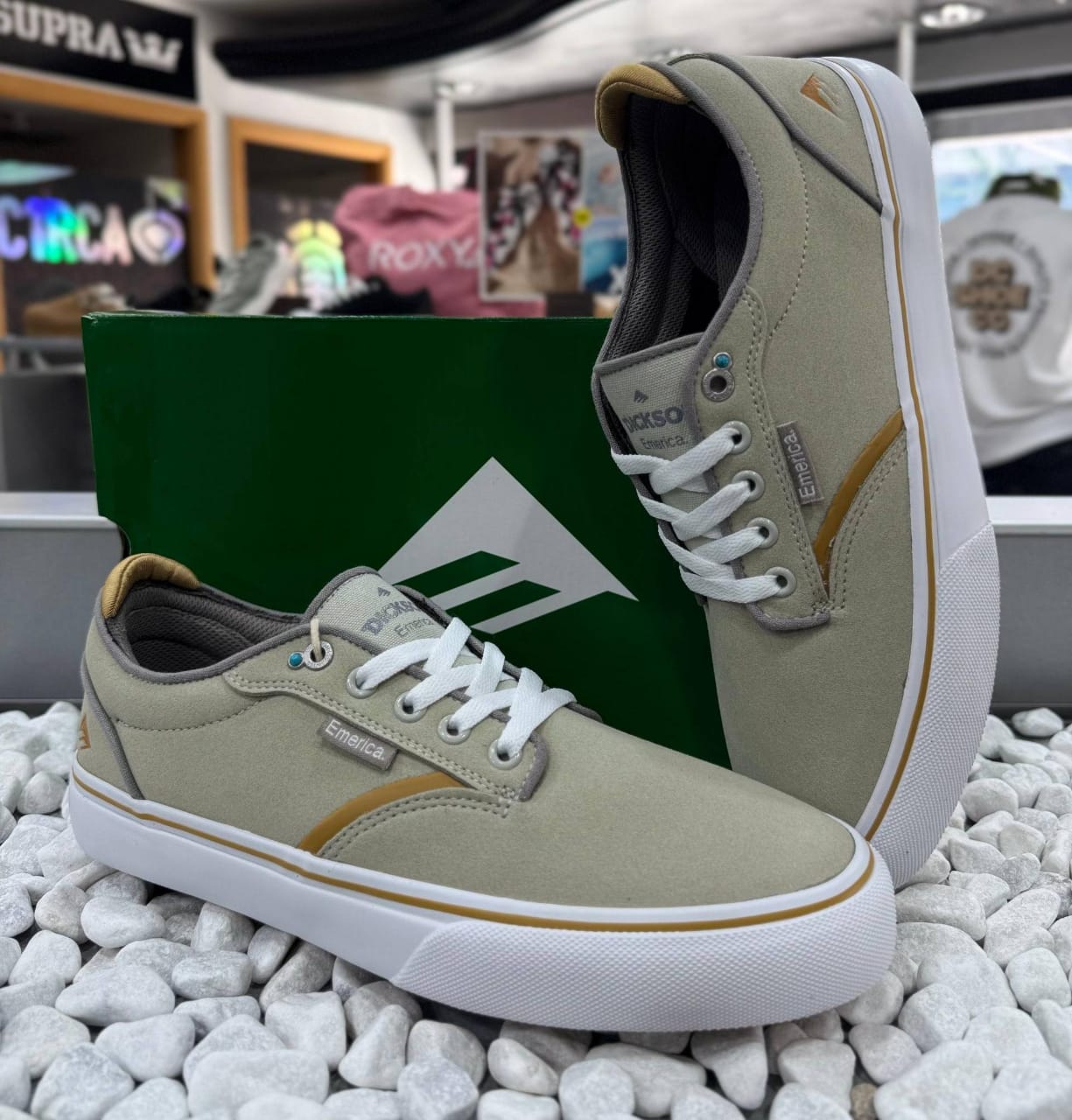ZAPATO EMERICA MODELO DICKSON BEIGE