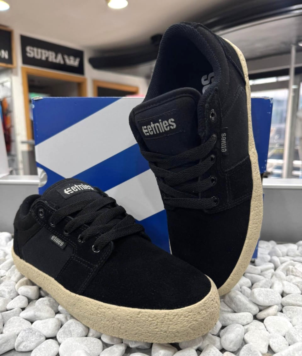 ZAPATO ETNIES MODELO BARGE DARK/BLK