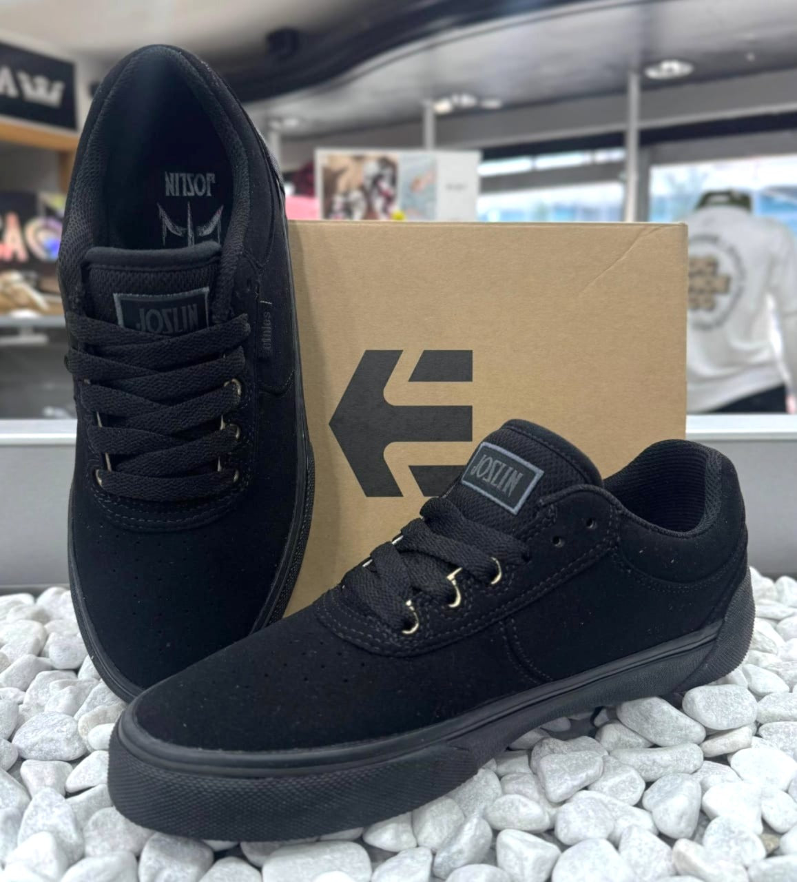ZAPATO ETNIES MODELO JOSLIN VULC BLK/BLK