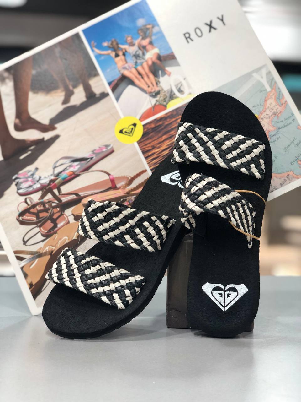 Sandalias Roxy Modelo Porto Slide