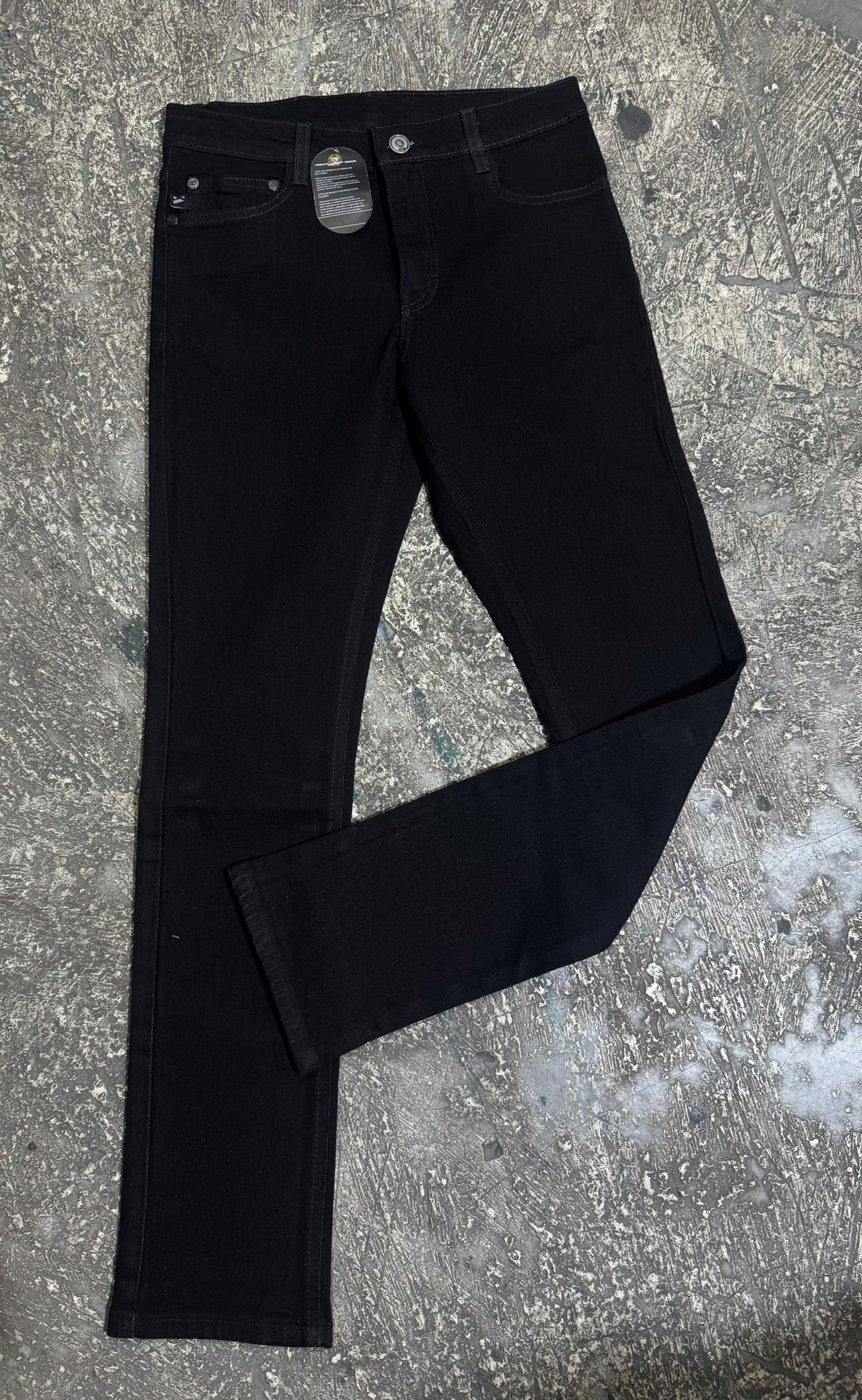 PANTALON VAGOS MODELO JEANS NEGRO