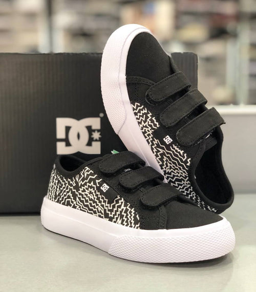 Zapatos DC Shoes Kids Modelo Manual V BWP
