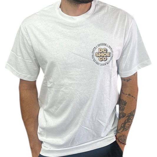 FRANELA DC SHOES MODELO FRANELA COLOR BLANCA