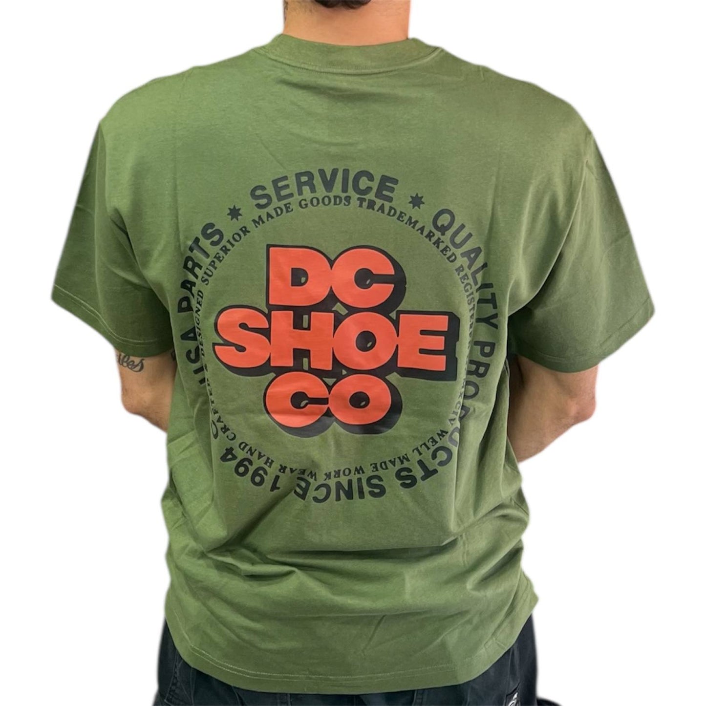 FRANELA DC SHOES MODELO FRANELA COLOR VERDE