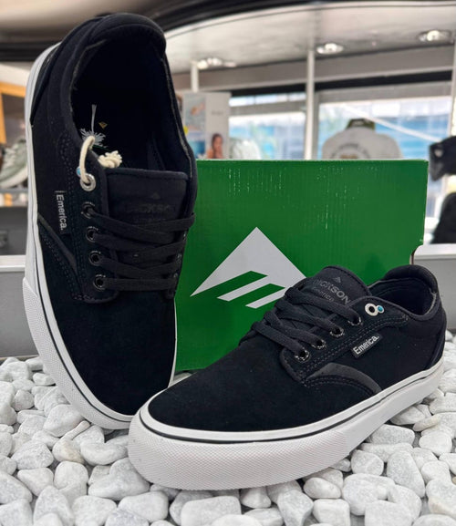 ZAPATO EMERICA MODELO DICKSON BLK/ WHT/GLD