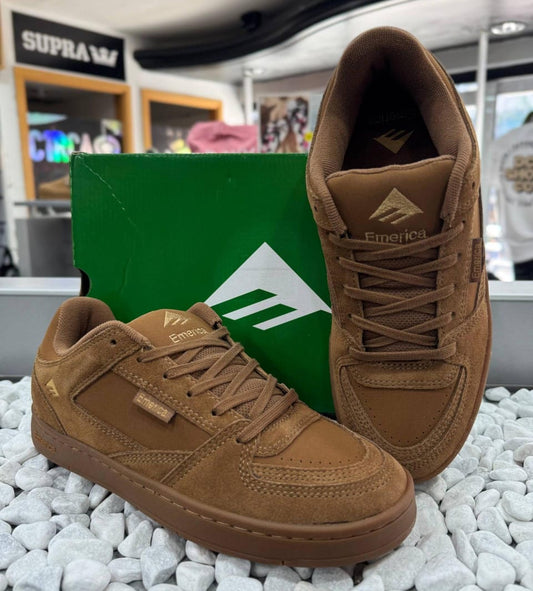 ZAPATO EMERICA MODELO MUTE BRW/TAN