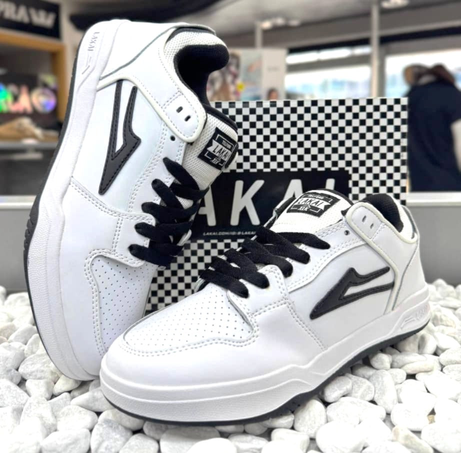 ZAPATO LAKAI MODELO TELFORD WHT/BLK