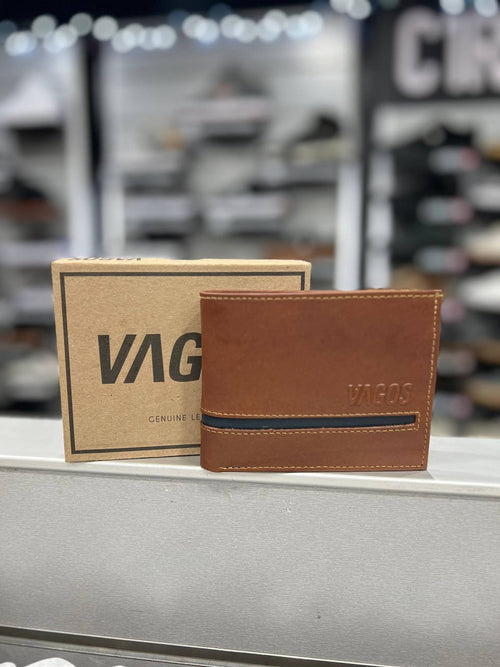 BILLETERA VAGOS MODELO BILLETERA MARRON Y AZU