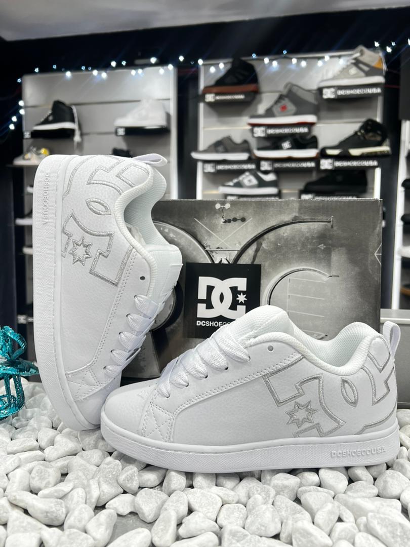 Zapato DC Shoes Kid's - Court Graffit Wht/SIL WMS
