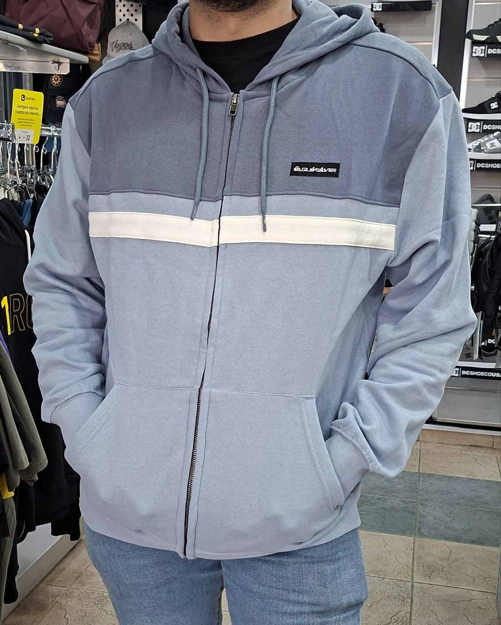 SUETER QUIKSILVER MODELO AZUL
