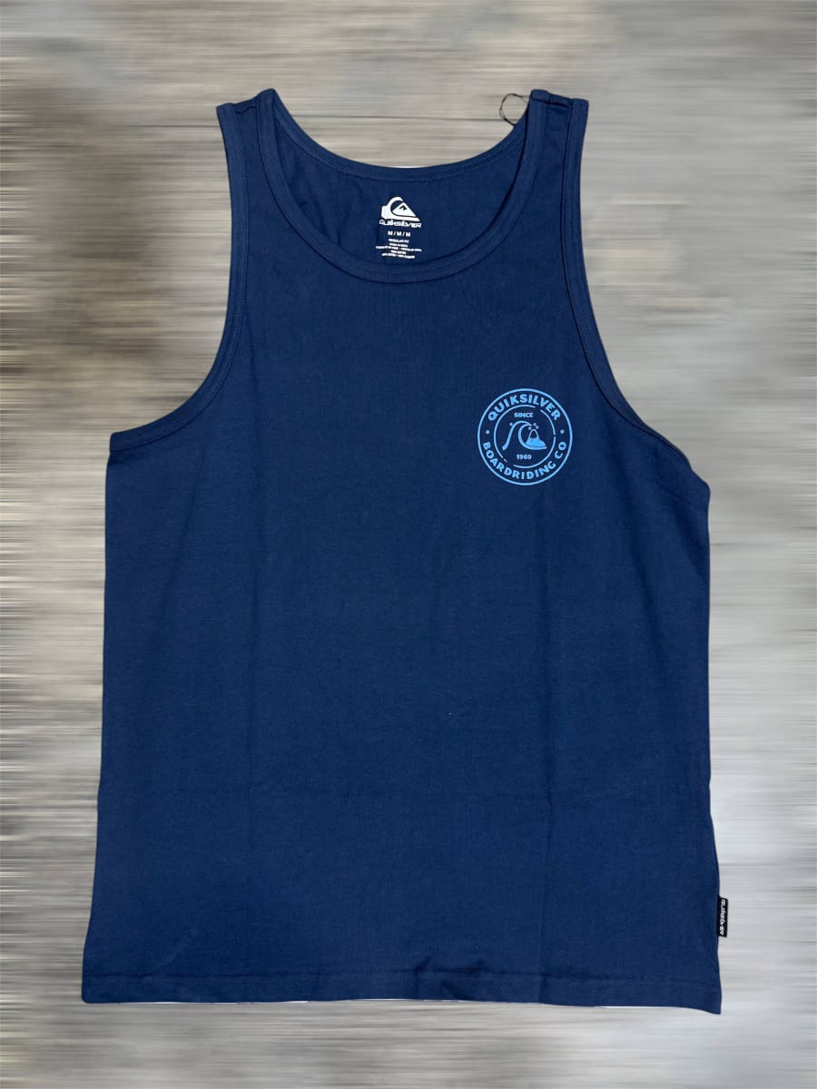 FRANELILLA QUIKSILVER MODELO TANK BUBBLES NVY