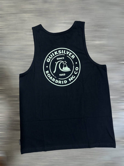 FRANELILLA QUIKSILVER MODELO TANK BUBBLES BLK