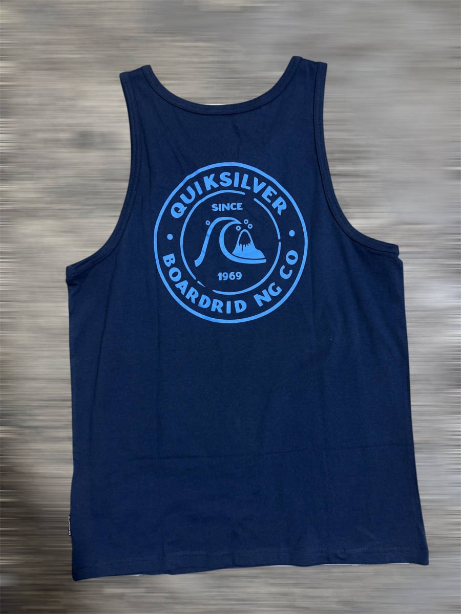 FRANELILLA QUIKSILVER MODELO TANK BUBBLES NVY