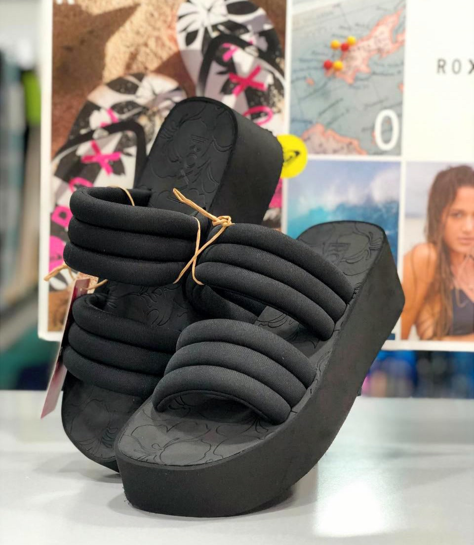 Sandalias Roxy Modelo Totally Tubular BLK