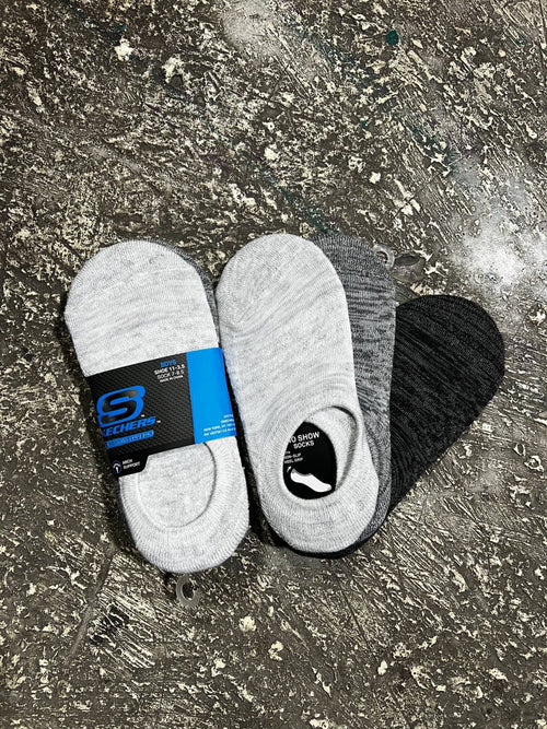 MEDIAS INVISIBLES NIÑOS 3 COLORES 3 PACK SKECHERS