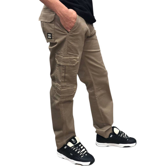 PANTALÓN VAGOS MODELO CARGO BEIG