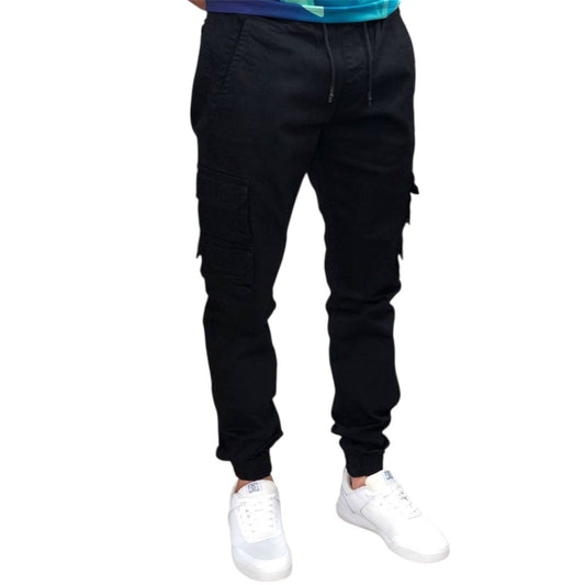 PANTALÓN VAGOS MODELO JOGGER NEGRO