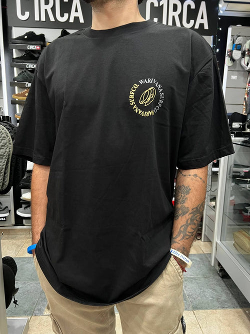 FRANELA WARIVANA MODELO OVERSIZED VIBES LIVE NEGRA