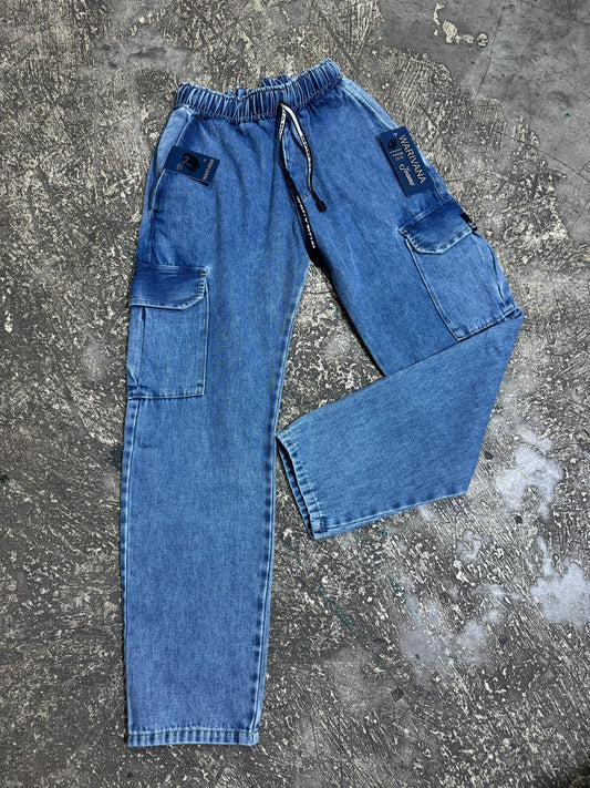 PANTALON WARIVANA JEANS MODELO ENGOMADO