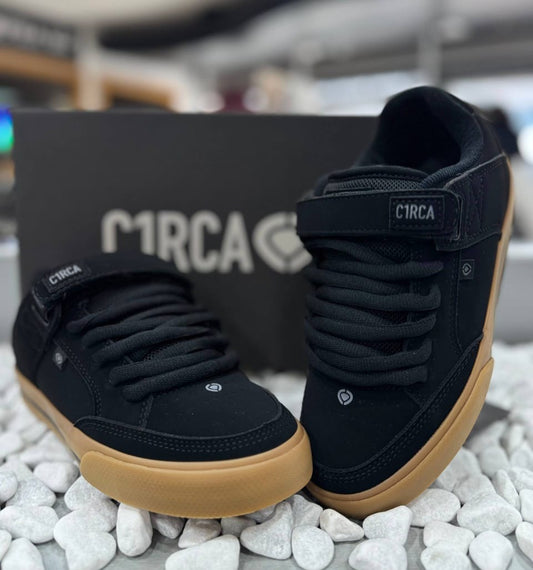 ZAPATOS MARCA C1RCA MODELO 205 VULC BLK/GUM